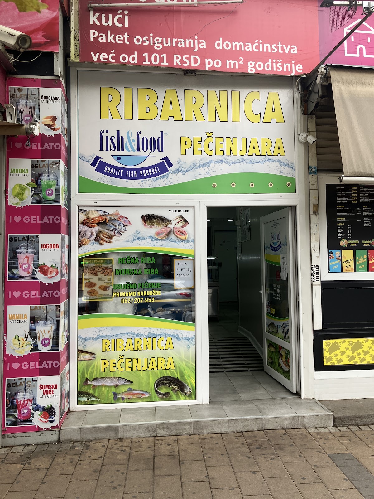 Ribarnica pečenajra Fish&food - Restorani u Novom Sadu
