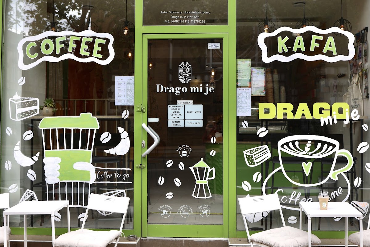 Drago mi je - Kafići u Novom Sadu