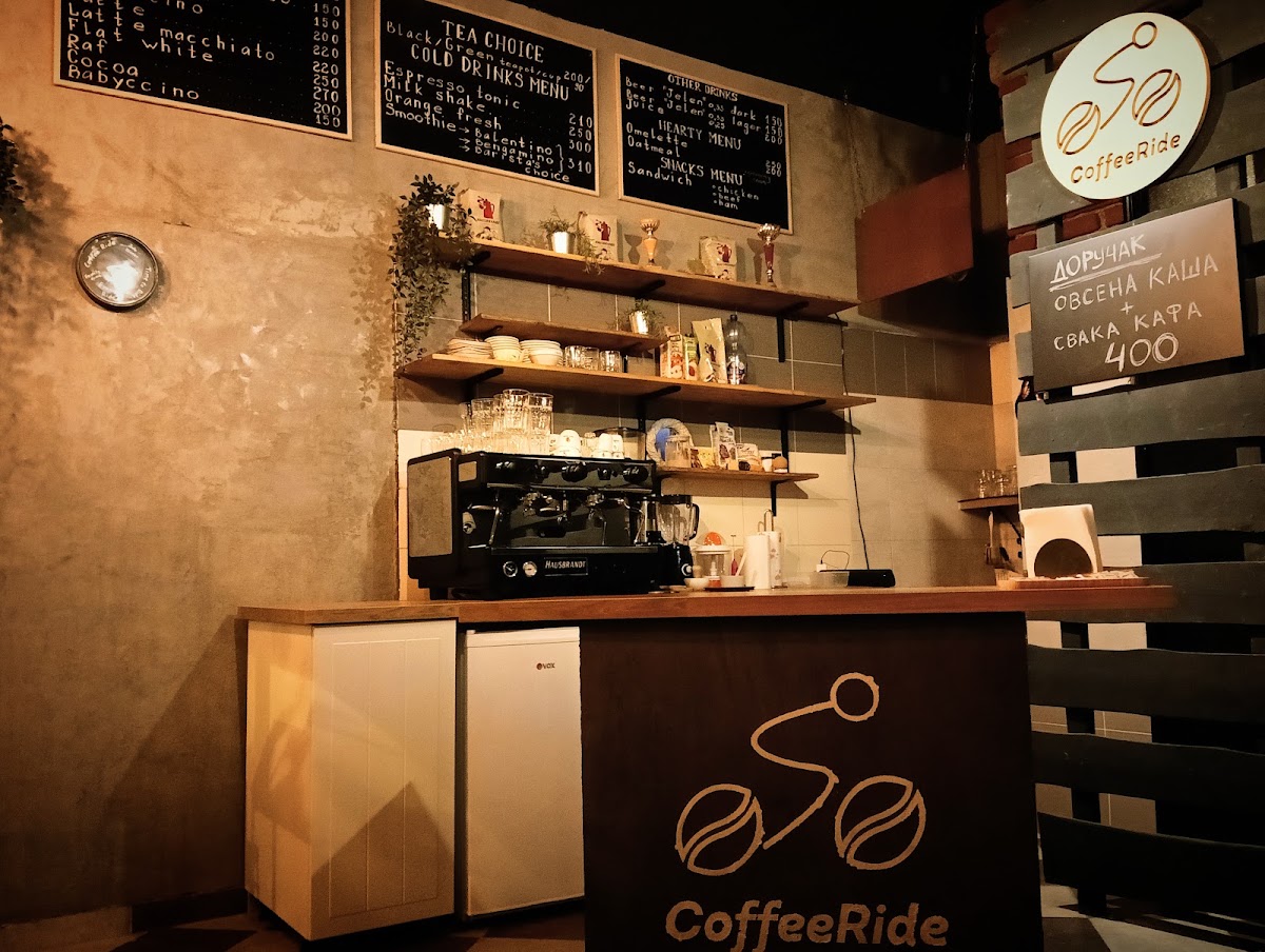 CoffeeRide - Kafići u Novom Sadu