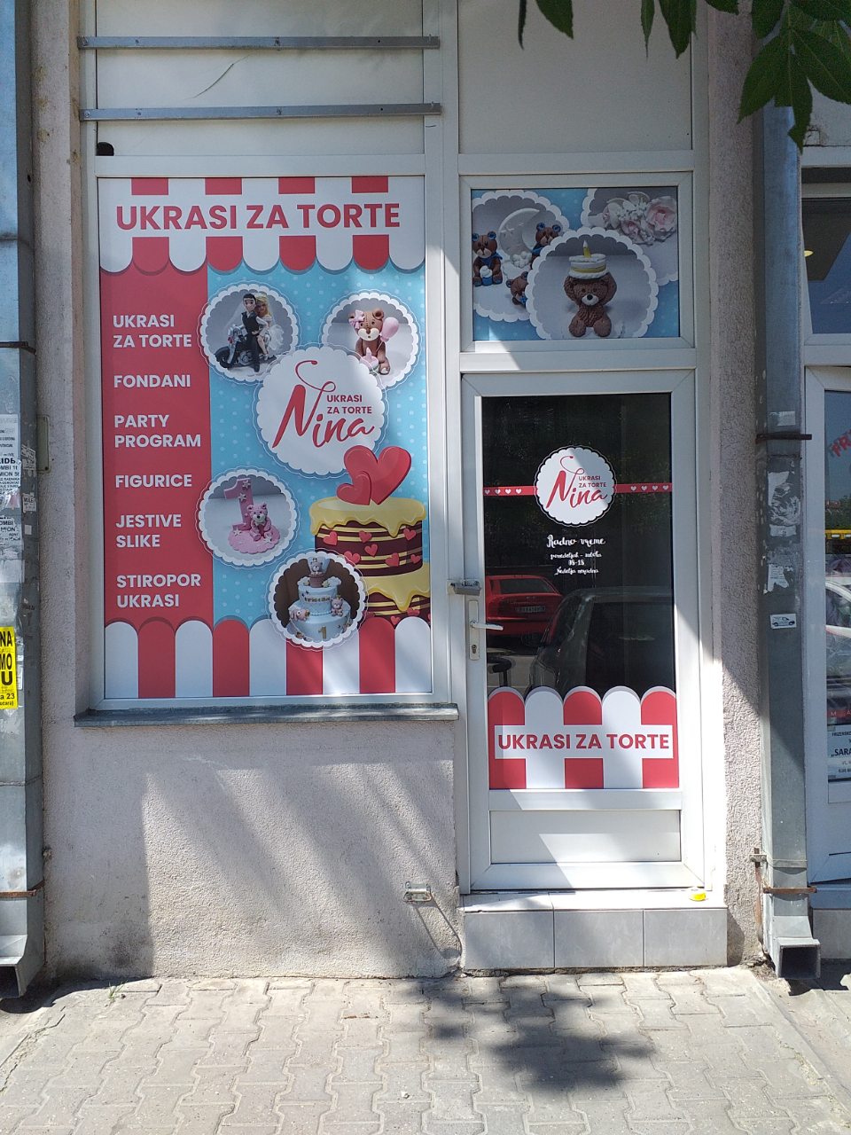 Ukrasi za torte Nina - Kafići u Novom Sadu