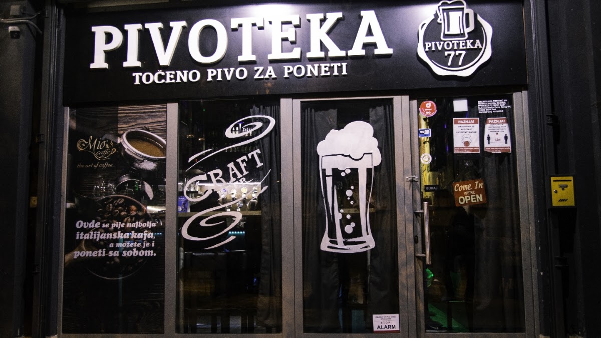 Pivoteka 77 - Kafići u Novom Sadu