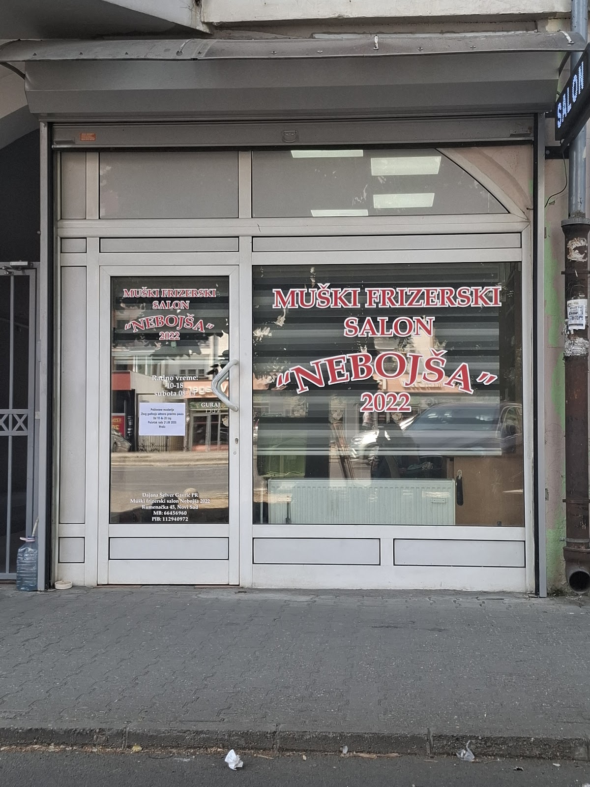 Muski frizerski salon NEBOJSA 2022 - Usluge u Novom Sadu
