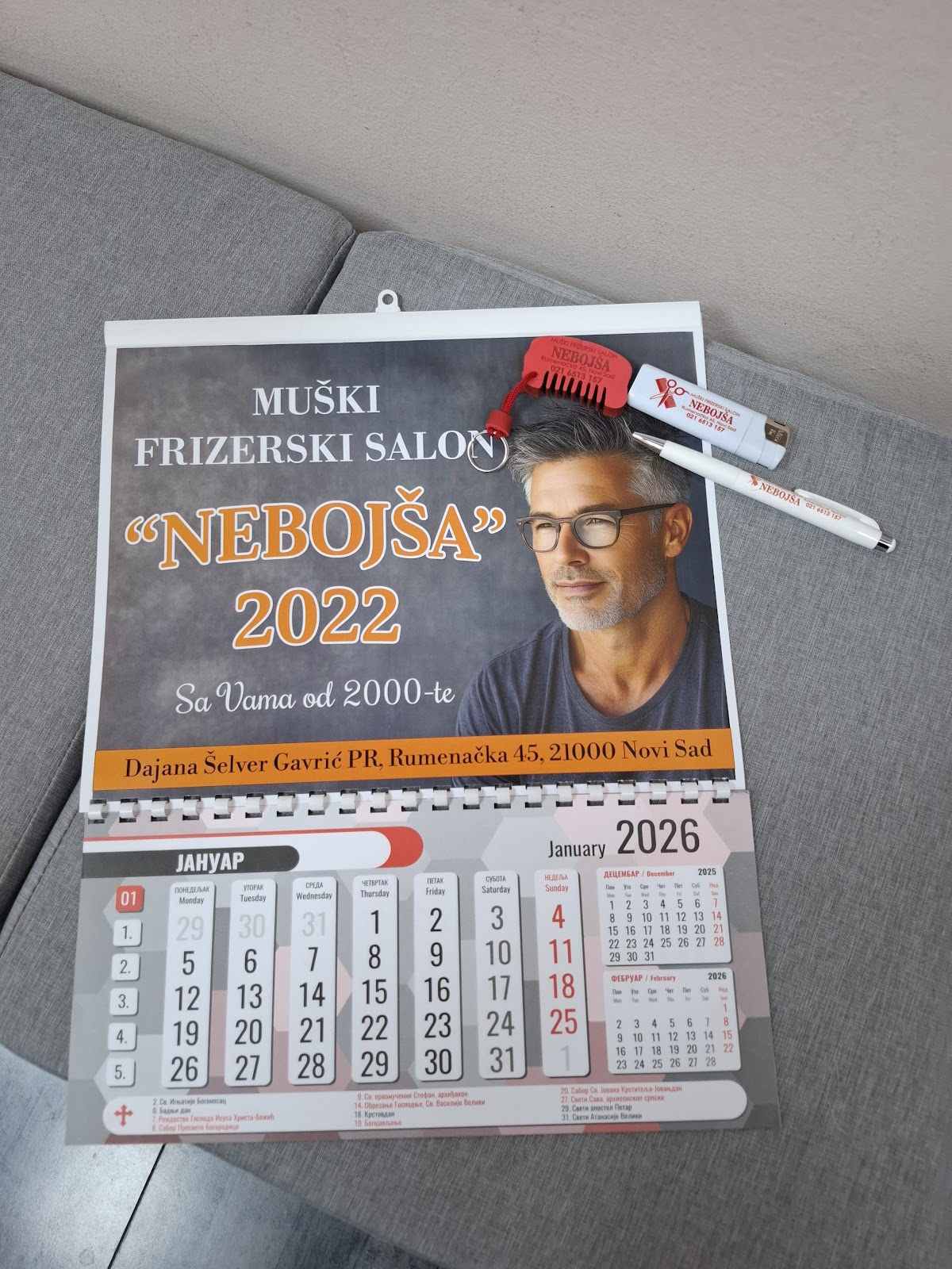 Muski frizerski salon NEBOJSA 2022 - Usluge u Novom Sadu