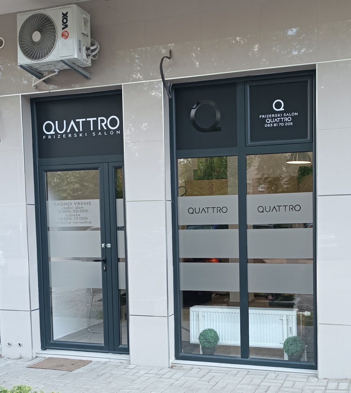Muški frizerski salon QUATTRO - Usluge u Novom Sadu