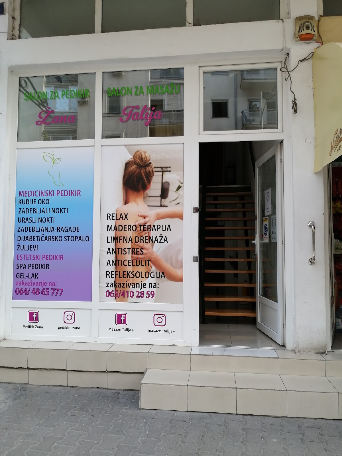 Pedikir Žana - Usluge u Novom Sadu