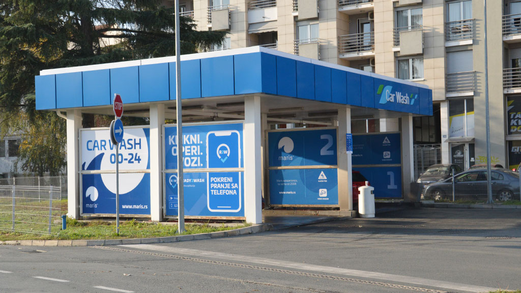 Maris CAR WASH - Samouslužna autoperionica - BS Gazprom Novi Sad 1 - Auto u Novom Sadu