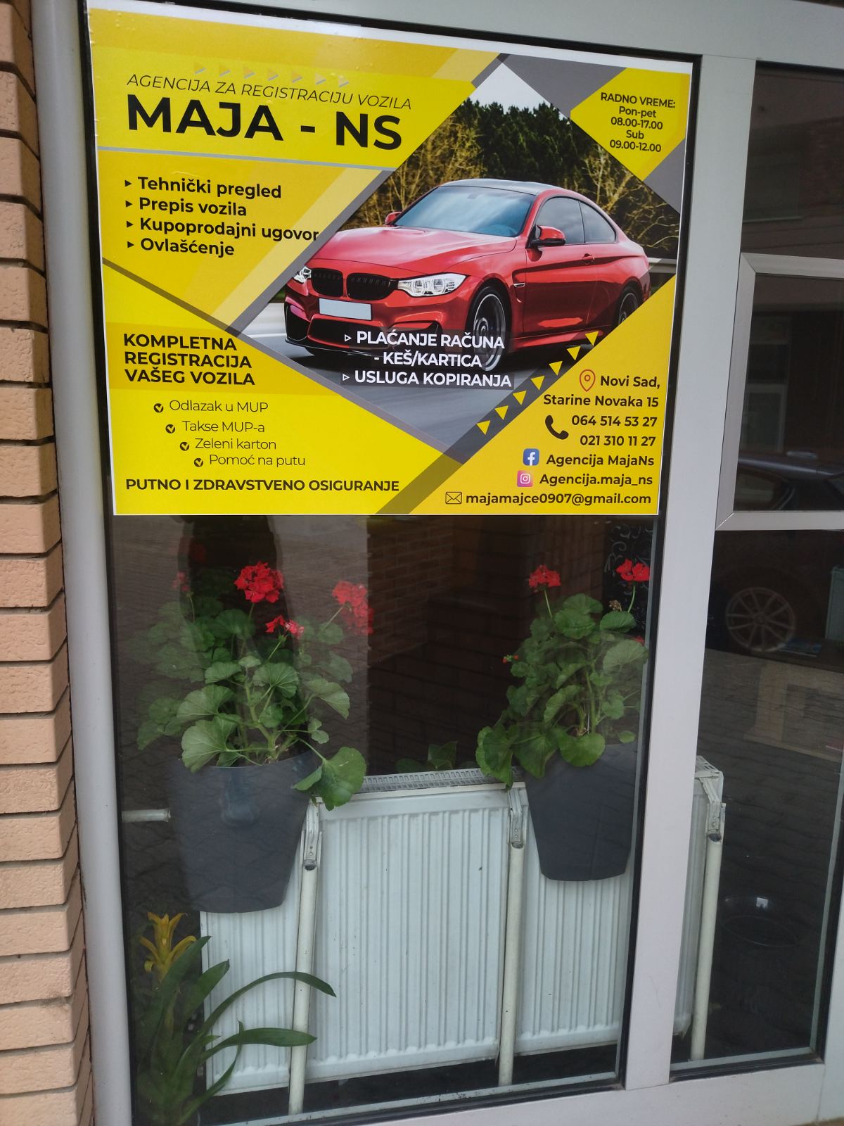 Agencija za registraciju vozila Maja-NS - Auto u Novom Sadu