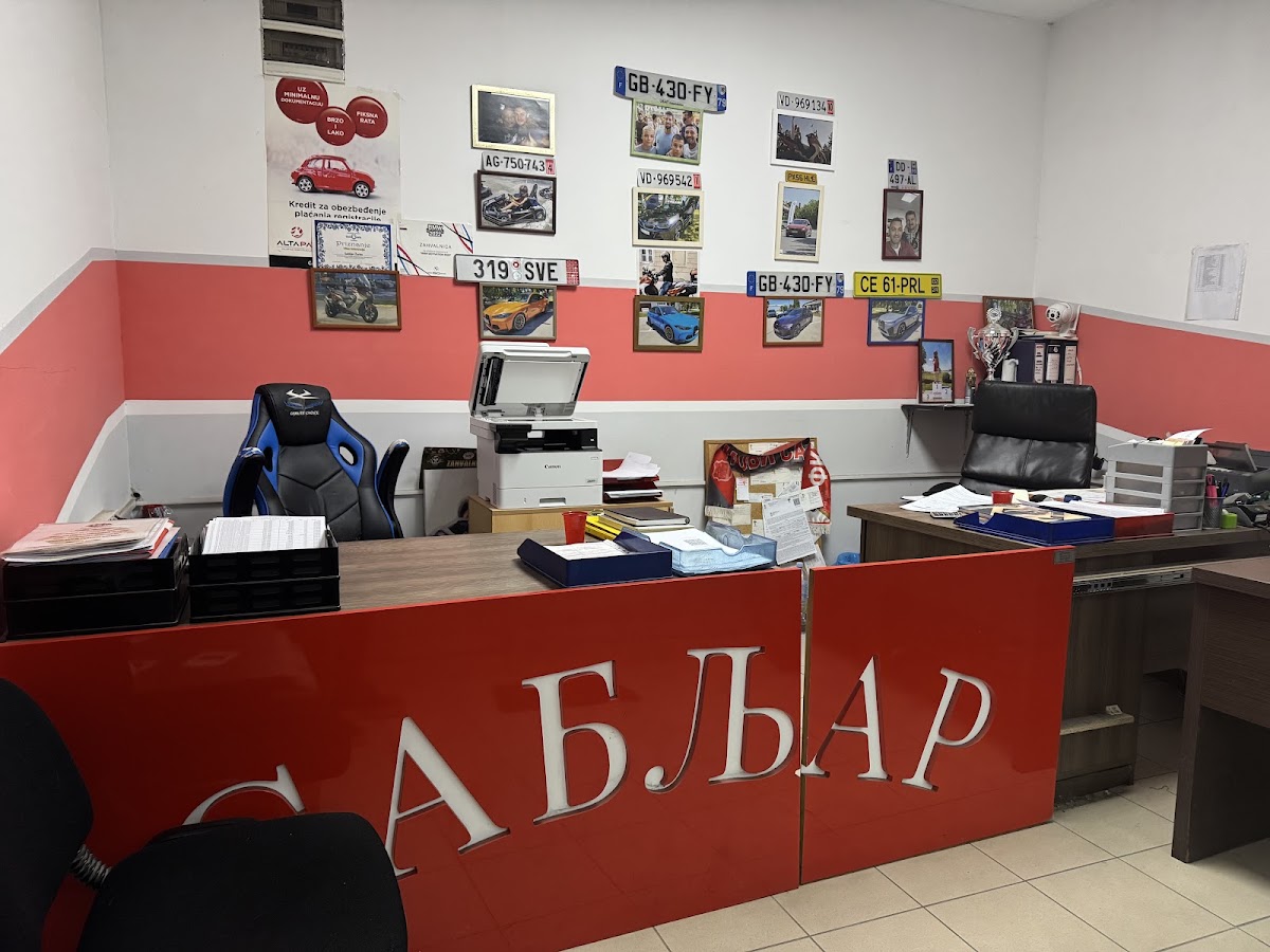 Sabljar Agencija za registraciju vozila i tehnički pregled - Auto u Novom Sadu
