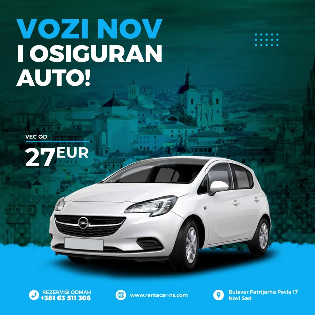 Rent a car Novi Sad - UNI LINE TTR - Auto u Novom Sadu