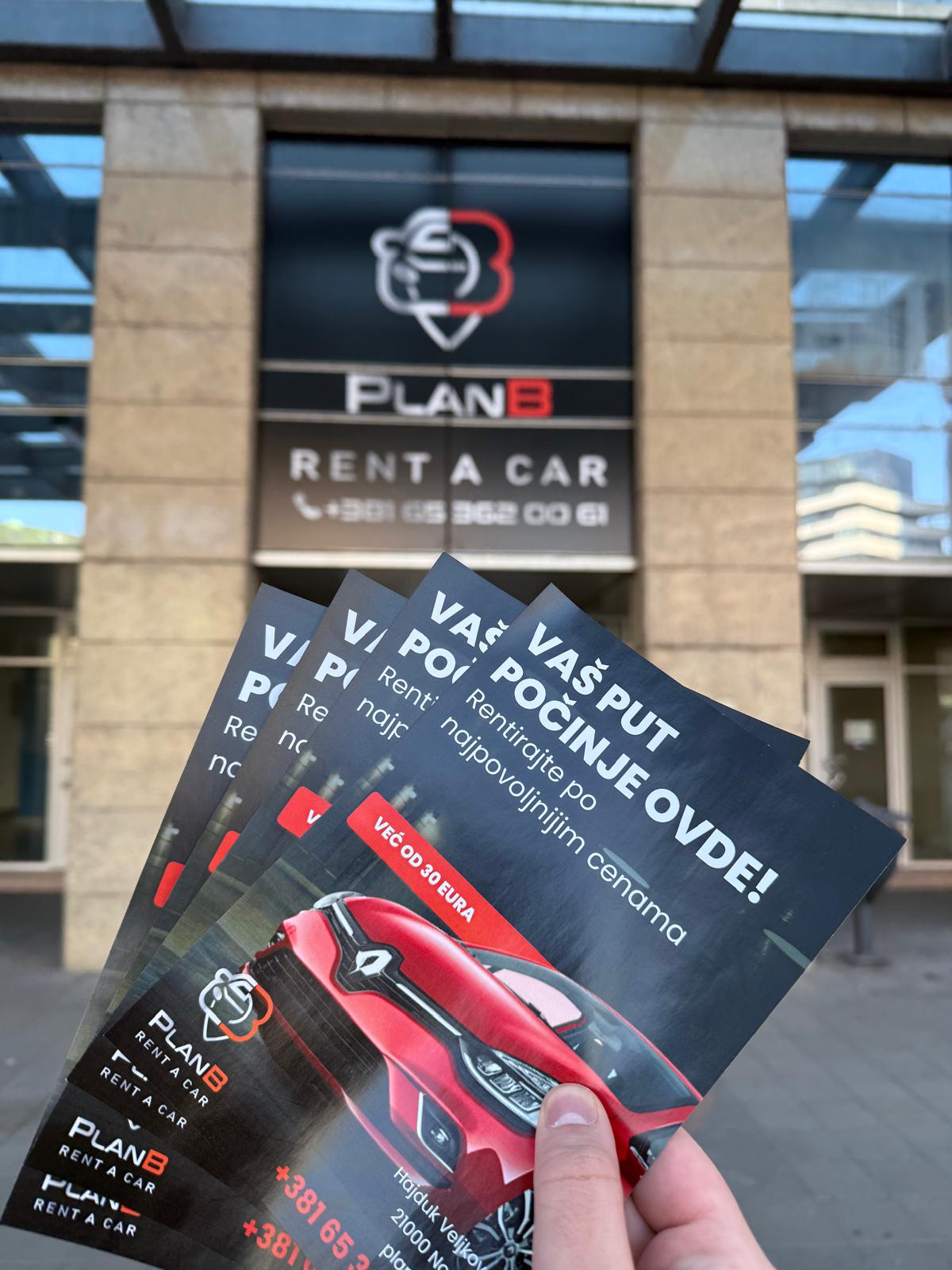 PlanB Rent - Rent a Car Novi Sad - Auto u Novom Sadu