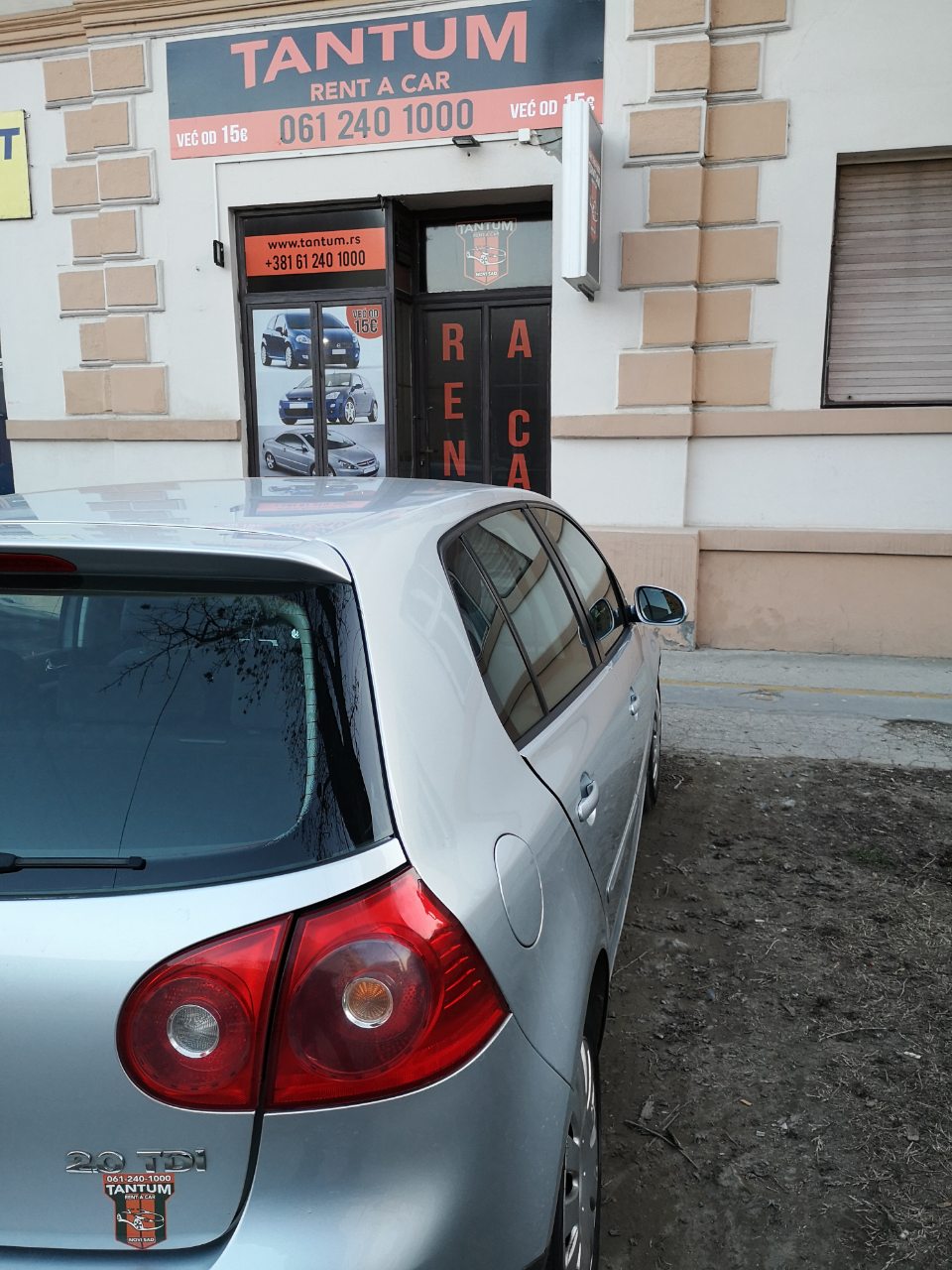 Rent A Car Tantum - Auto u Novom Sadu