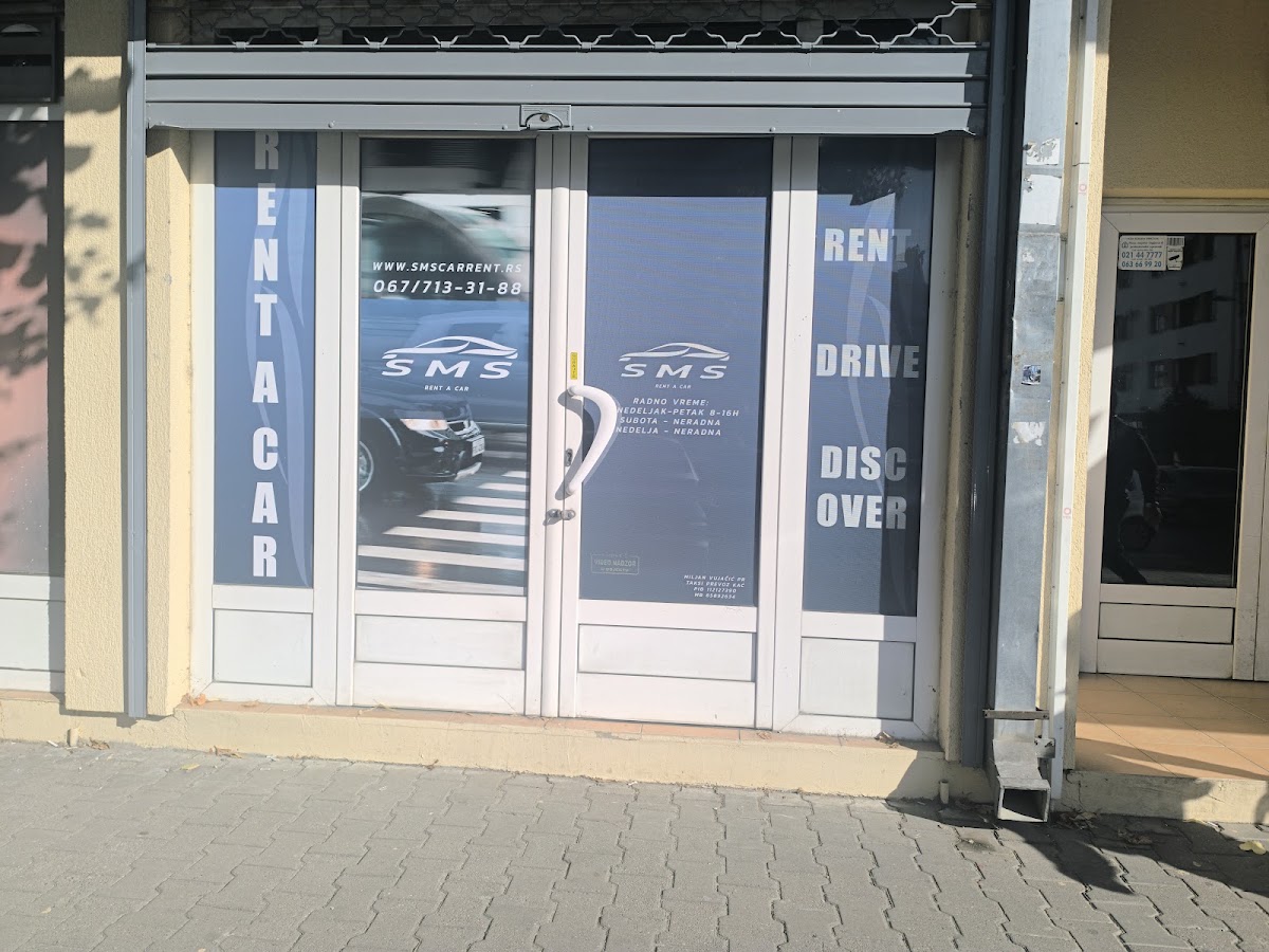 Rent A Car SMS - Auto u Novom Sadu