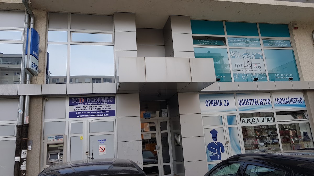 Internističko - kardiološka ordinacija Intervita - Zdravlje u Novom Sadu