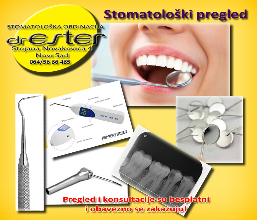 drESTER Stomatološka ordinacija - Zdravlje u Novom Sadu