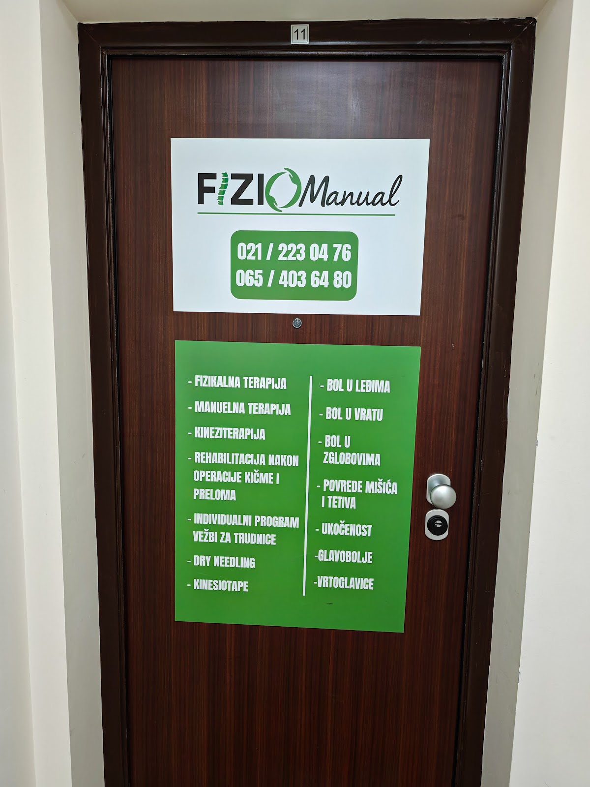 Fizio Manual - Fizikalna terapija Novi Sad - Zdravlje u Novom Sadu
