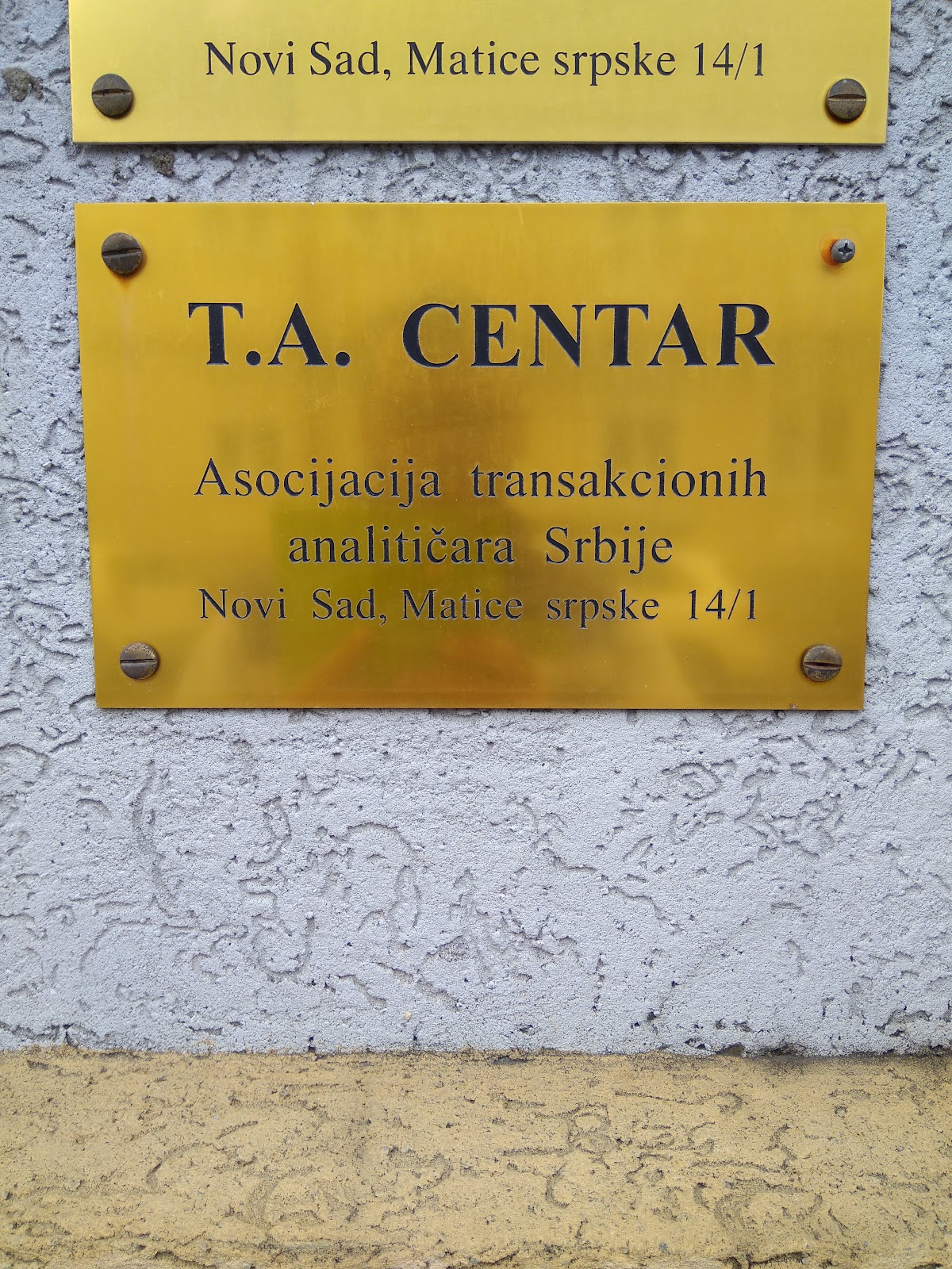 TA centar - Asocijacija transakcionih analitičara Srbije - Zdravlje u Novom Sadu