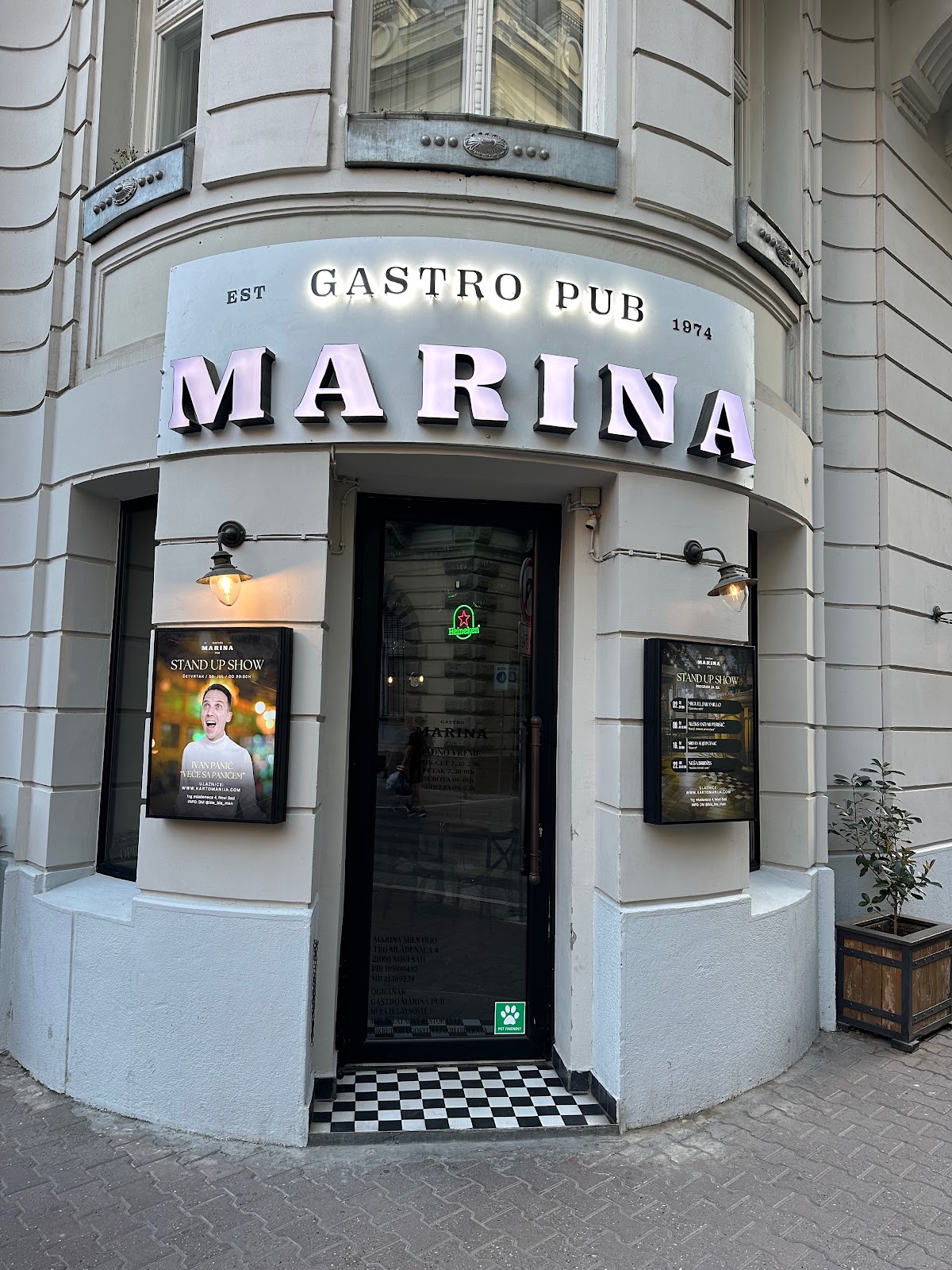Marina Gastro Pub - Noćni život u Novom Sadu