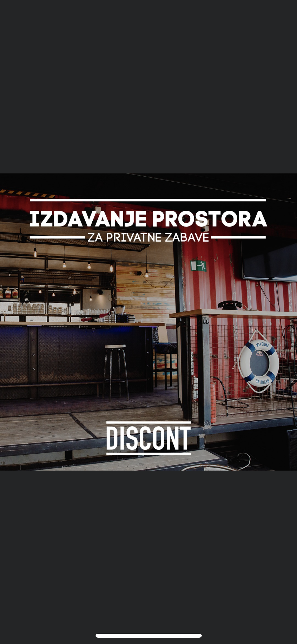 Diskont Bar - Noćni život u Novom Sadu