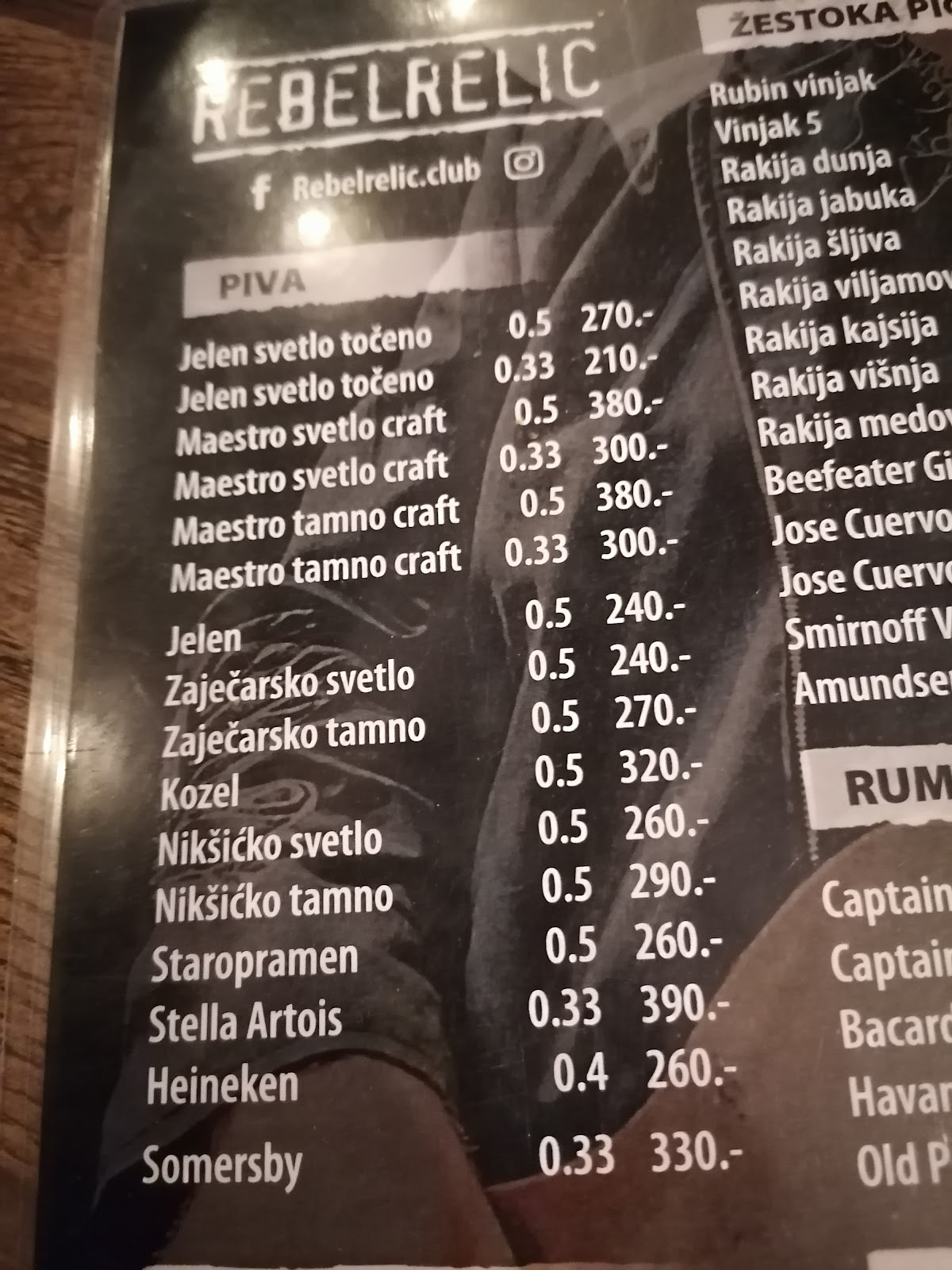 Rebel Pub - Noćni život u Novom Sadu