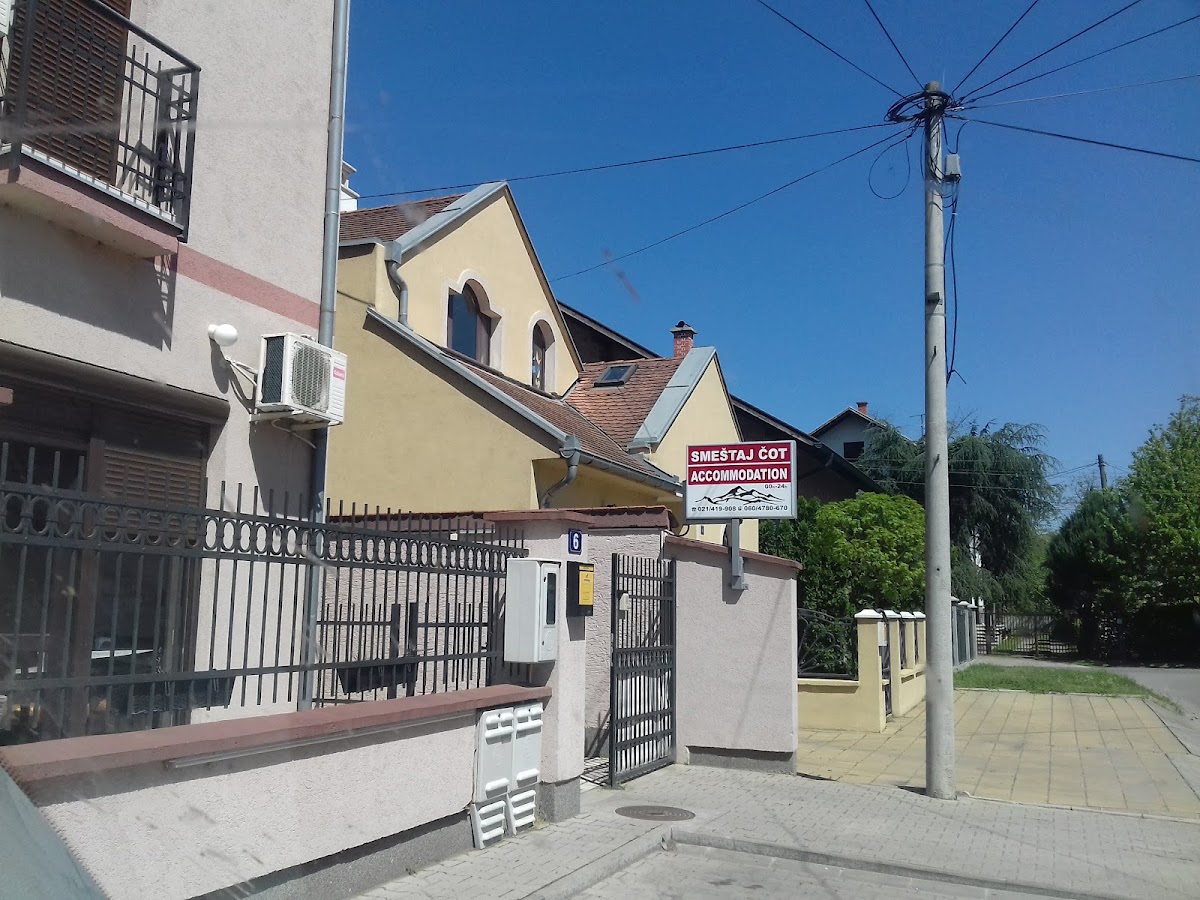 Smeštaj “Čot” doo - Hoteli u Novom Sadu